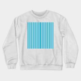 Dapper Stripes, Blue Crewneck Sweatshirt